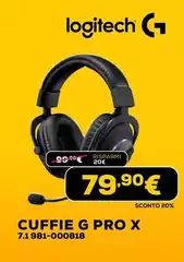 Logitech - Cuffie G Pro X Logitech - Cuffie G Pro X