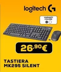 Logitech - Tastiera Mk295 Silent Logitech - Tastiera Mk295 Silent