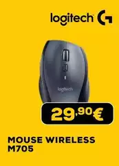 Logitech - Mouse Wireless M705 Logitech - Mouse Wireless M705