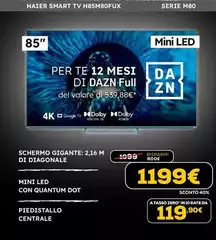 Haier - Smart Tv H85m80fux Haier - Smart Tv H85m80fux
