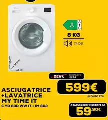 Xiaomi - Asciugatrice +lavatrice My Time It Xiaomi - Asciugatrice +lavatrice My Time It