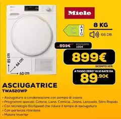 Miele - Asciugatrice TWA520WP Miele - Asciugatrice TWA520WP