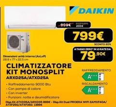 Daikin - Climatizzatore Kit Monosplit Daikin - Climatizzatore Kit Monosplit