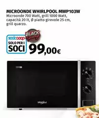 Whirlpool - Microonde MWP103W