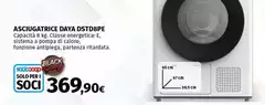 Daya - Asciugatrice DST08PE