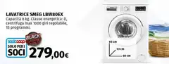 Smeg - Lavatrice Lbw80ex