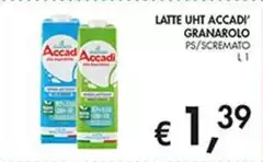 Granarolo - Latte UHT Accadi