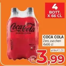 Coca Cola - Zero Zuccheri
