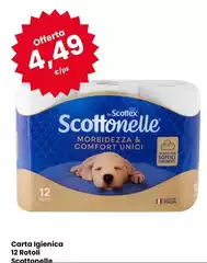 Scottex - Carta Igienica 12 Rotoli Scottex - Carta Igienica 12 Rotoli