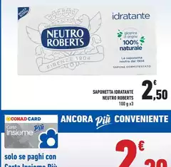 Neutro Roberts - Saponetta Idratante Neutro Roberts - Saponetta Idratante