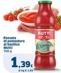 Mutti - Passata Di Pomodoro Al Basilico