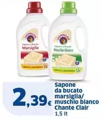 Chanteclair - Sapone Da Bucato Marsiglia/ Muschio Blanco Chanteclair - Sapone Da Bucato Marsiglia/ Muschio Blanco