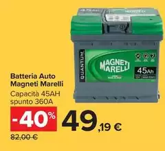 Marelli - Batteria Auto Magneti