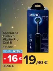 Oral b - Spazzolino Elettrico Vitality Pro