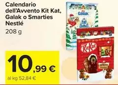 Nestlè - Calendario Dell'Avvento Kit Kat, Galak O Smarties Nestlè - Calendario Dell'Avvento Kit Kat, Galak O Smarties