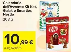 Nestlè - Calendario Dell'Avvento Kit Kat, Galak O Smarties Nestlè - Calendario Dell'Avvento Kit Kat, Galak O Smarties