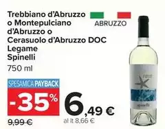 Spinelli - Trebbiano D'Abruzzo O Montepulciano D'Abruzzo O Cerasuolo D'Abruzzo DOC Legame
