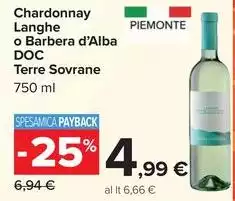 Alba - Chardonnay Langhe O Barbera D'alba DOC Terre Sovrane