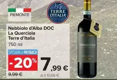 Terre d'Italia - Nebbiolo D'Alba DOC La Querciola