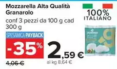 Granarolo - Mozzarella Alta Qualità