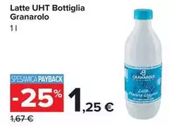 Granarolo - Latte UHT Bottiglia Granarolo - Latte UHT Bottiglia