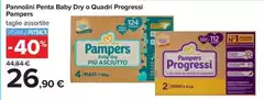Pampers - Pannolini Baby Dry O Quadri Progressi