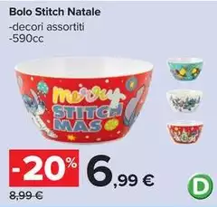 Bolo Stitch Natale