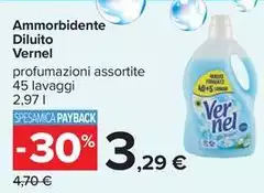 Vernel - Ammorbidente Diluito