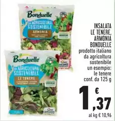 Bonduelle - Insalata Le Tenere, Armonia Bonduelle - Insalata Le Tenere, Armonia