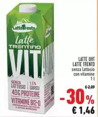 Latte trento - Latte UHT