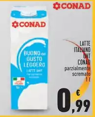 Conad - Latte Italiano Uht Conad - Latte Italiano Uht