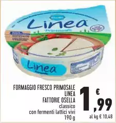 Fattorie Osella - Formaggio Fresco Primosale Linea