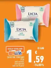 Lycia - Salviettine Struccanti Lycia - Salviettine Struccanti