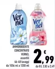 Vernel - Ammorbidente Concentrato