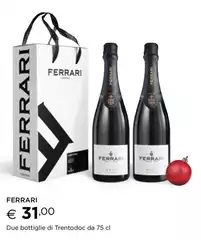 Ferrari - Due Bottiglie Di Trentodoc Ferrari - Due Bottiglie Di Trentodoc