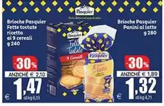 Pasquier - Brioche Fette Tostate