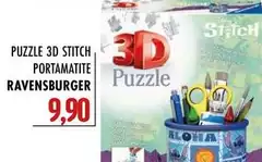 Ravensburger - Puzzle 3d Stitch Portamatite
