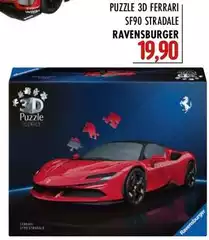 Ravensburger - Puzzle 3d Ferrari Sf90 Stradale
