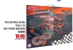 Globo - Pista Elettrica Cm.286