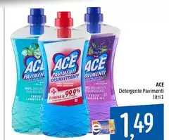 Ace - Detergente Pavimenti