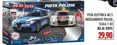 Scala - Pista Elettrica Mt.3 Inseguimento Polizia