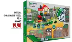 Globo - Fattoria Con Animali E Velcoli