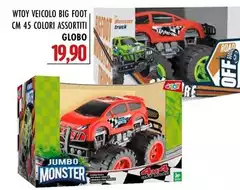 Globo - Wtoy Veicolo Big Foot