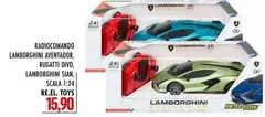 Lamborghini - Radiocomando  Aventador, Bugatti Divo,  Siana, Sala