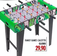 Globo - Family Games Calcetto Globo - Family Games Calcetto