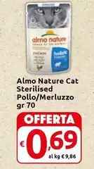 Almo Nature -  Cat Sterilised Pollo/Merluzzo