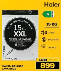 Haier - HW150-BP14986 Lavatrice
