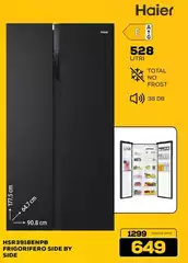 Haier - Hsr3918enbp Frigorifero Side By Side