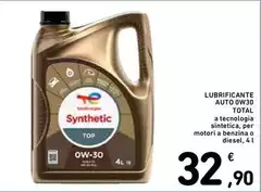 Total - Lubrificante Auto W30
