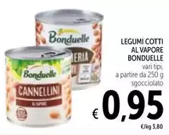 Bonduelle - Legumi Cotti Al Vapore